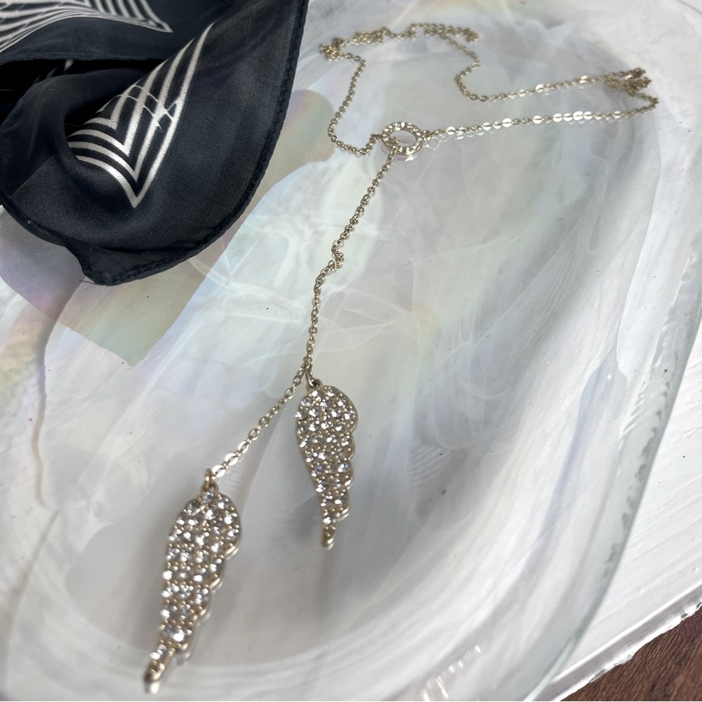 Victoria’s Secret || Gold diamond Angel wings